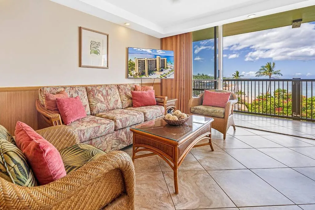 Mana Kai Resort, Luxury 2Bd/2Bath Beachfront # 511 Wailea  0*, Wailea (Maui)