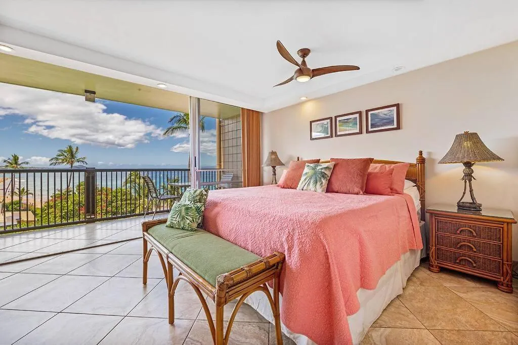 Apartment Mana Kai Resort, Luxury 2Bd/2Bath Beachfront # 511 Wailea